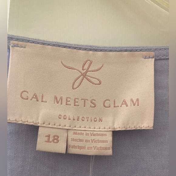 Gal Meets Glam lavender dress NWT - Picture 8 of 12